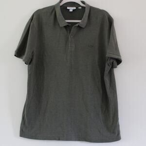 Men's Lacoste Green‎ Knit Style Short Sleeve Polo Shirt XXL